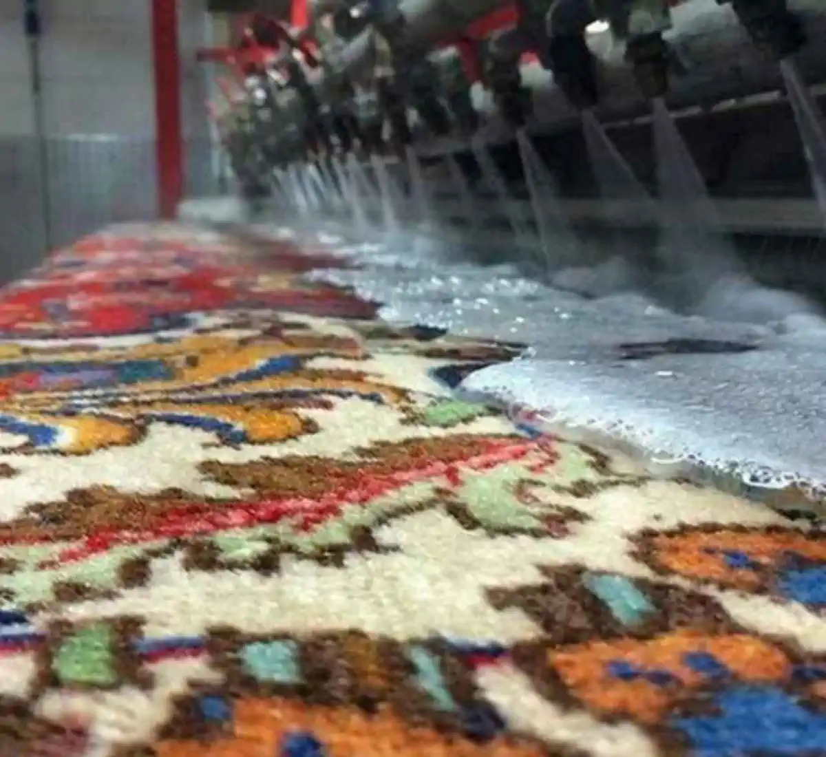 قالیشویی در فرصت شیرازی شیراز